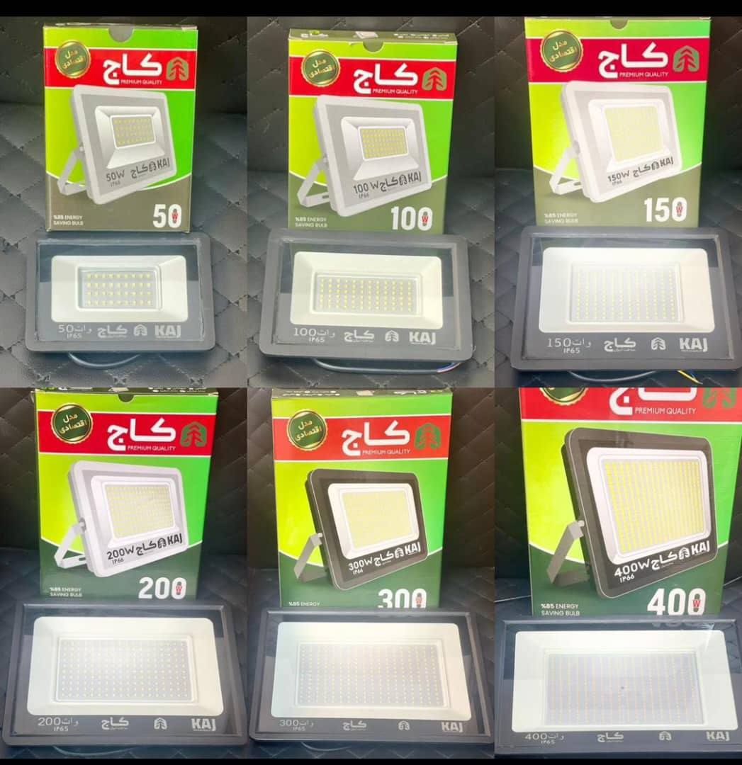 پرژکتور ۱۰۰ وات  ۲ سال گارانتی رنگ مهتابی سفید