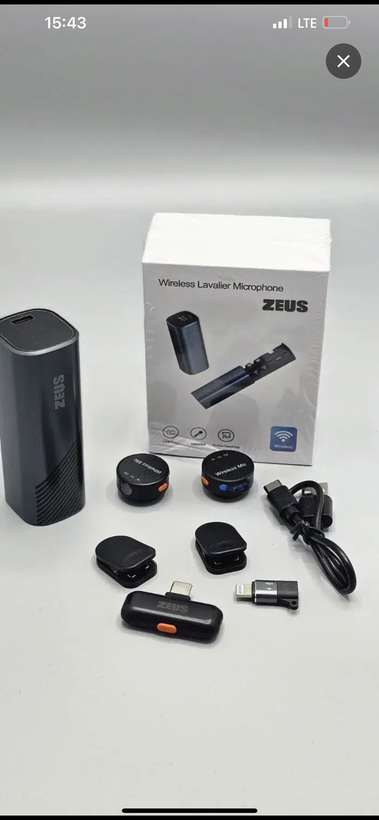 میکروفون یقه‌ای K26 صدای شفاف و حرفه‌ای