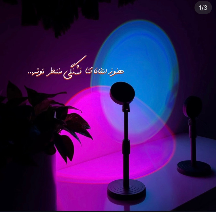 سانست لایت RGB نور بک گراند ۱۸ رنگ با ریموت کنترل | چراغ نورپردازی